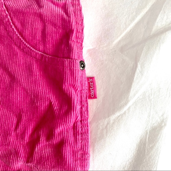 Carter’s Girl’s Pink corduroy Jumper Size 6X - Picture 3 of 6